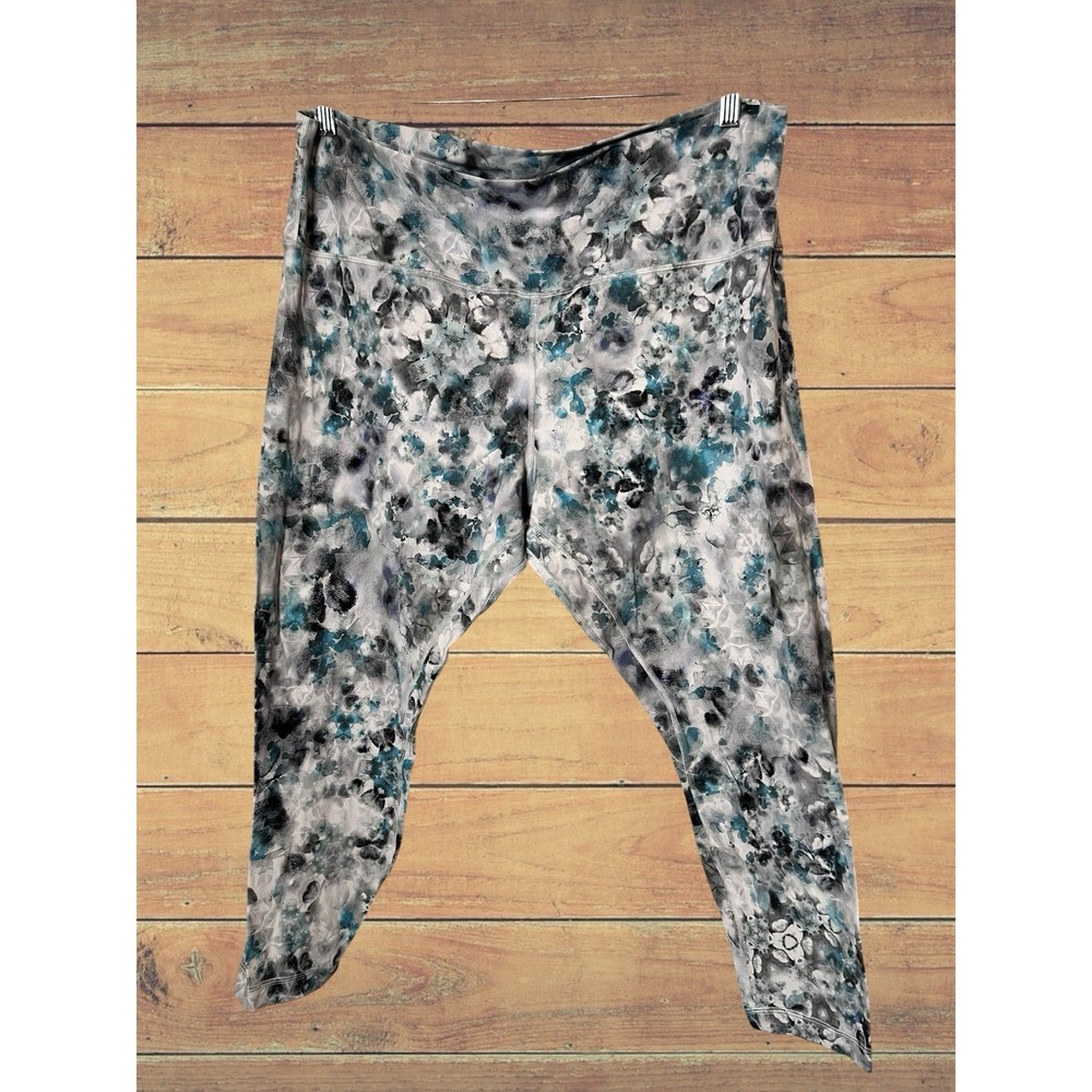 Lululemon Align Pant 25 Kaleidofloral Multi Size 20 Activewear W5DMSS